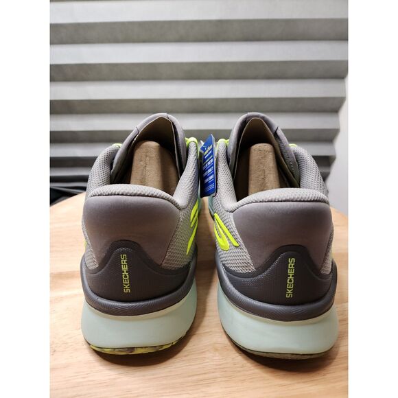 Skechers SKX Nexus Men’s Size 14 Basketball Shoes – Charcoal & Green - Picture 4 of 12